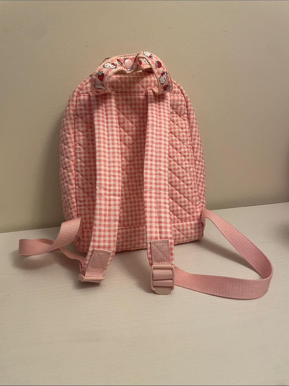 Vera Bradley Pink Quilted Hello Kitty Mini Backpack - Picture 2 of 4